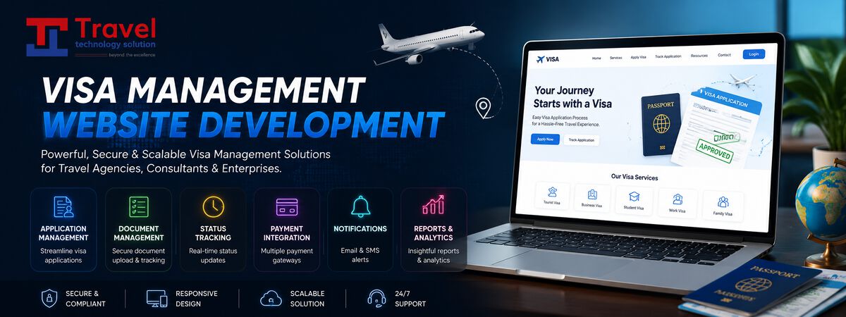 Visa Management System: Applications, Documents and Status Tracking