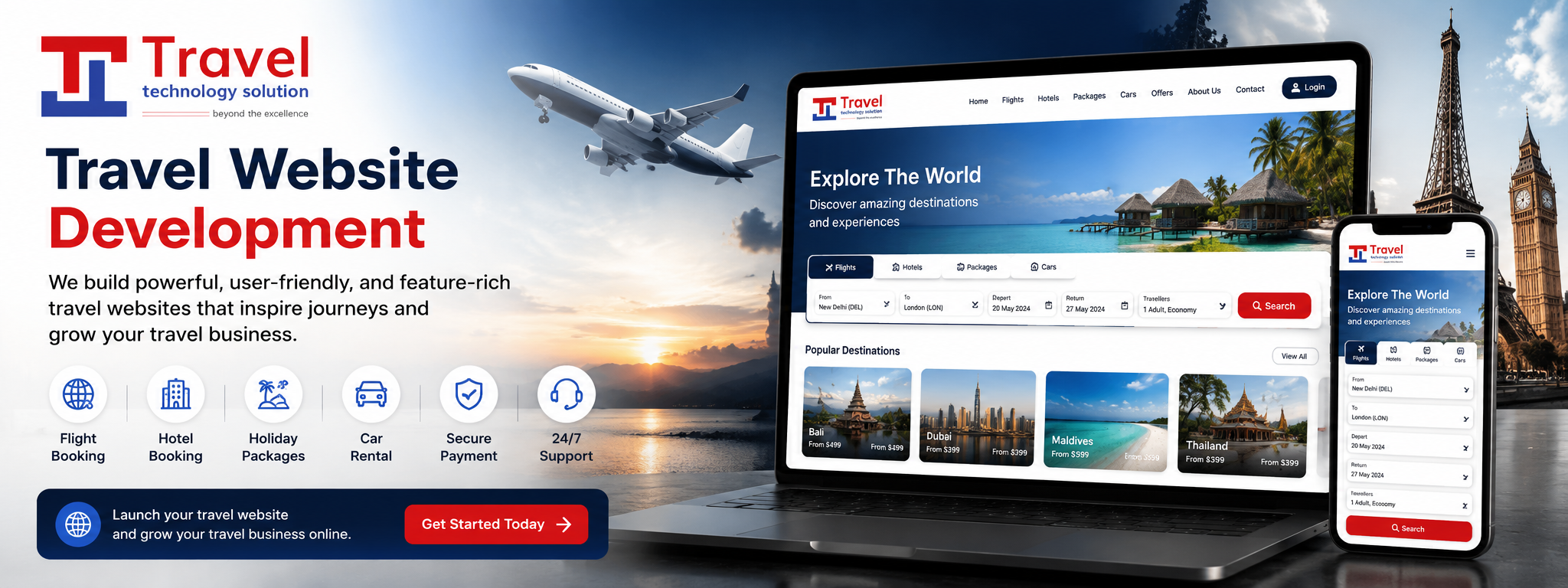 Tourism Website Builder