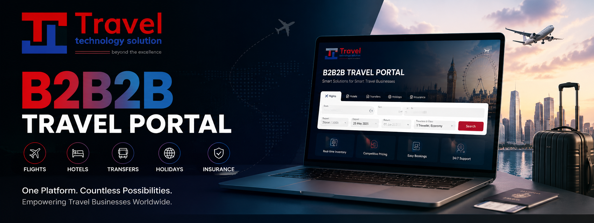 B2B2B TRAVEL PORTAL