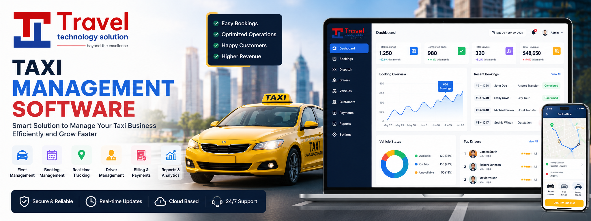 TAXI MANAGEMENT SOFTWARE
