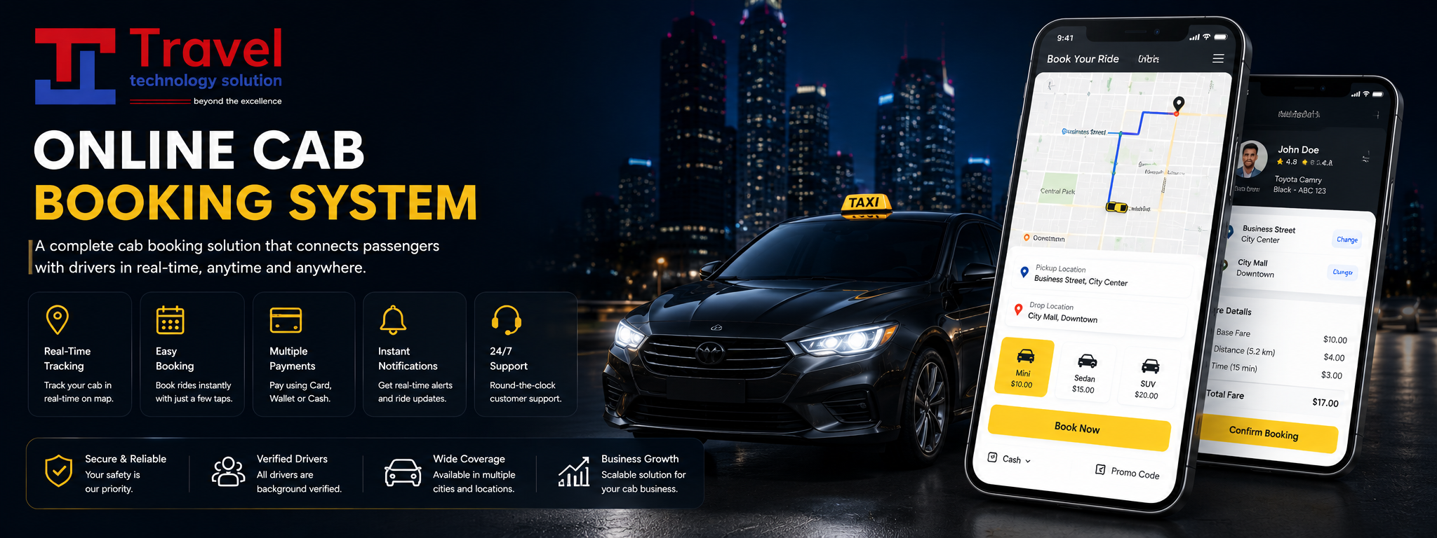 ONLINE CAB BOOKING SYSTEM