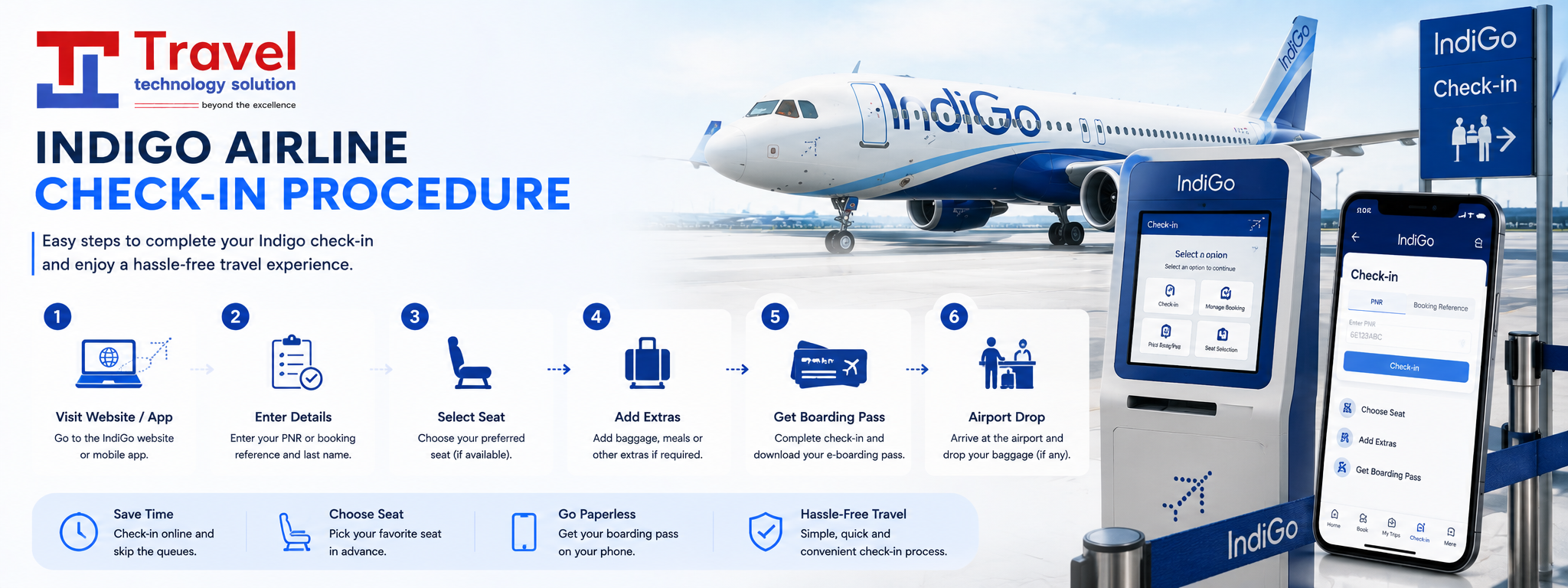Indigo Airline Check-in Procedure