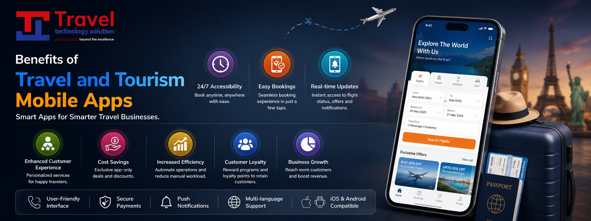 Benefits of Travel and Tourism Mobile Apps