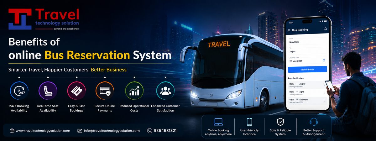 Benefits of online Bus Reservation System