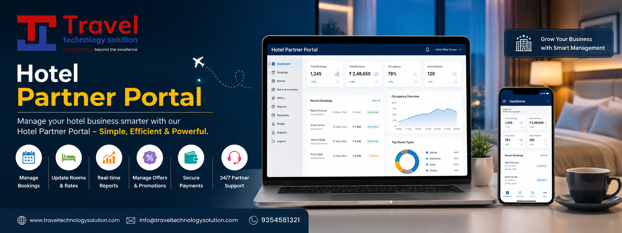 hotel partner portal