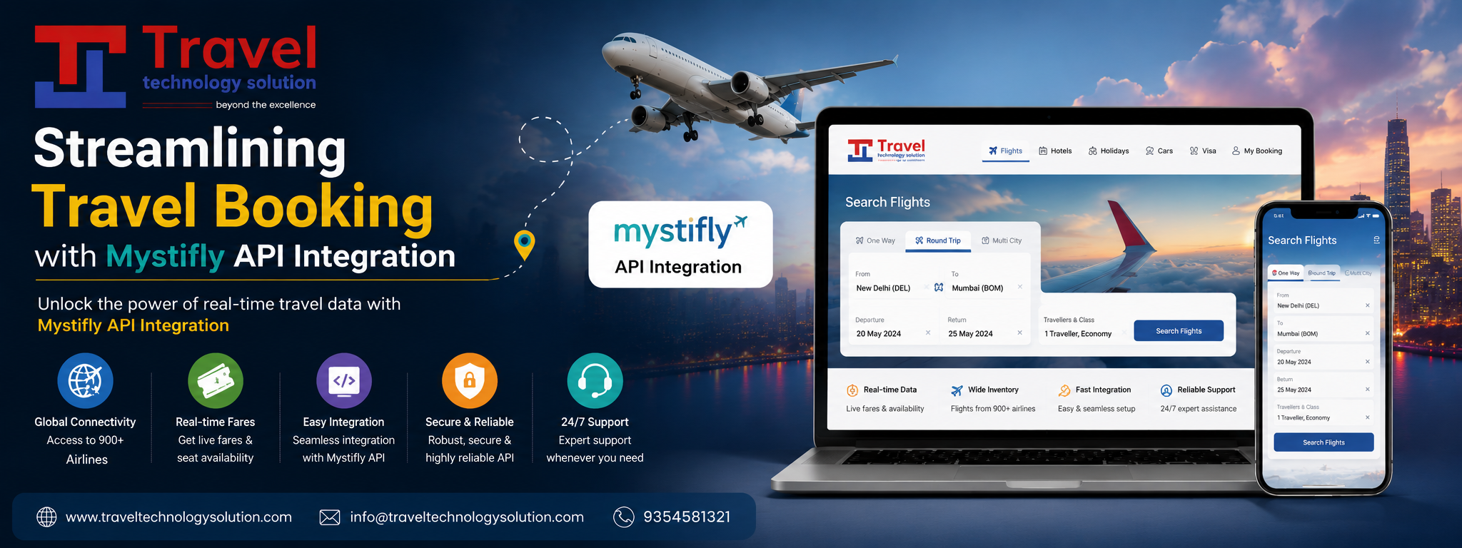 Streamlining Travel Booking with Mystifly API Integration