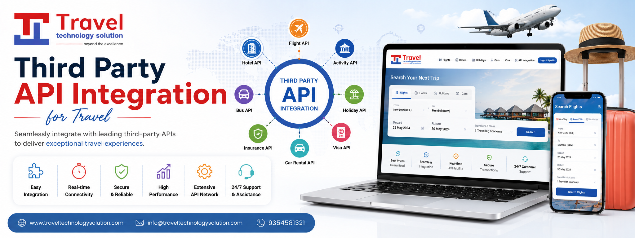 Third Party API Integration for Travel