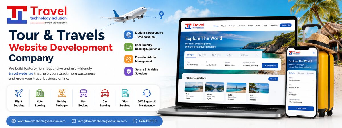 Website for Tour and Travel Agencies: Must-Have Pages and Features