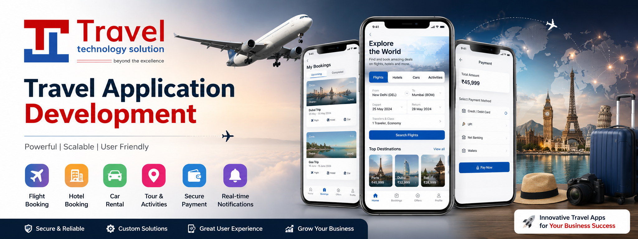 Travel Application Development