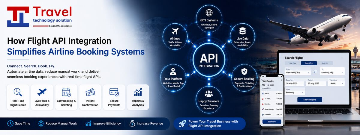 How Flight API Integration Simplifies Airline Booking Systems