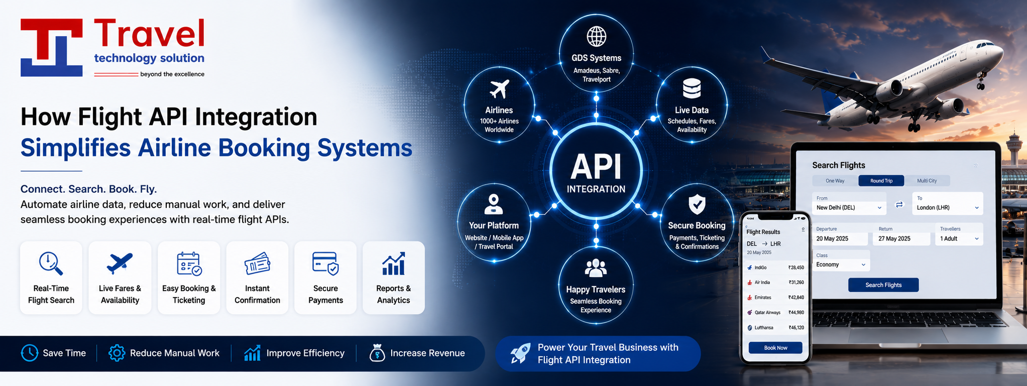 How Flight API Integration Simplifies Airline Booking Systems