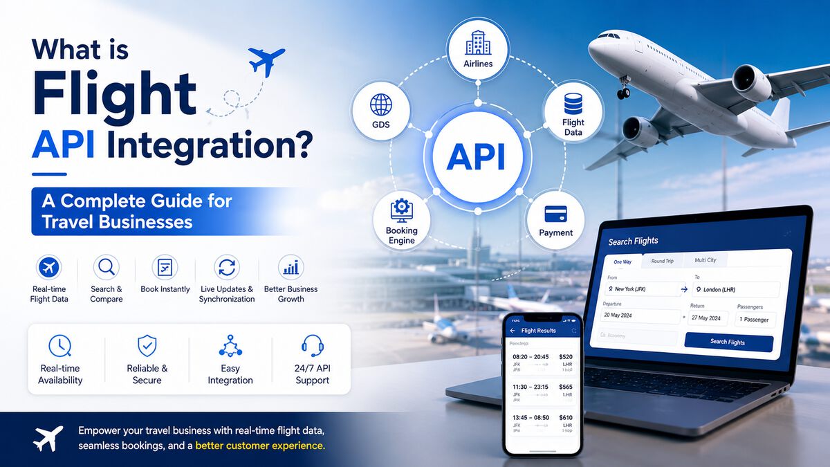 What is Flight API Integration? A Complete Guide for Travel Businesses